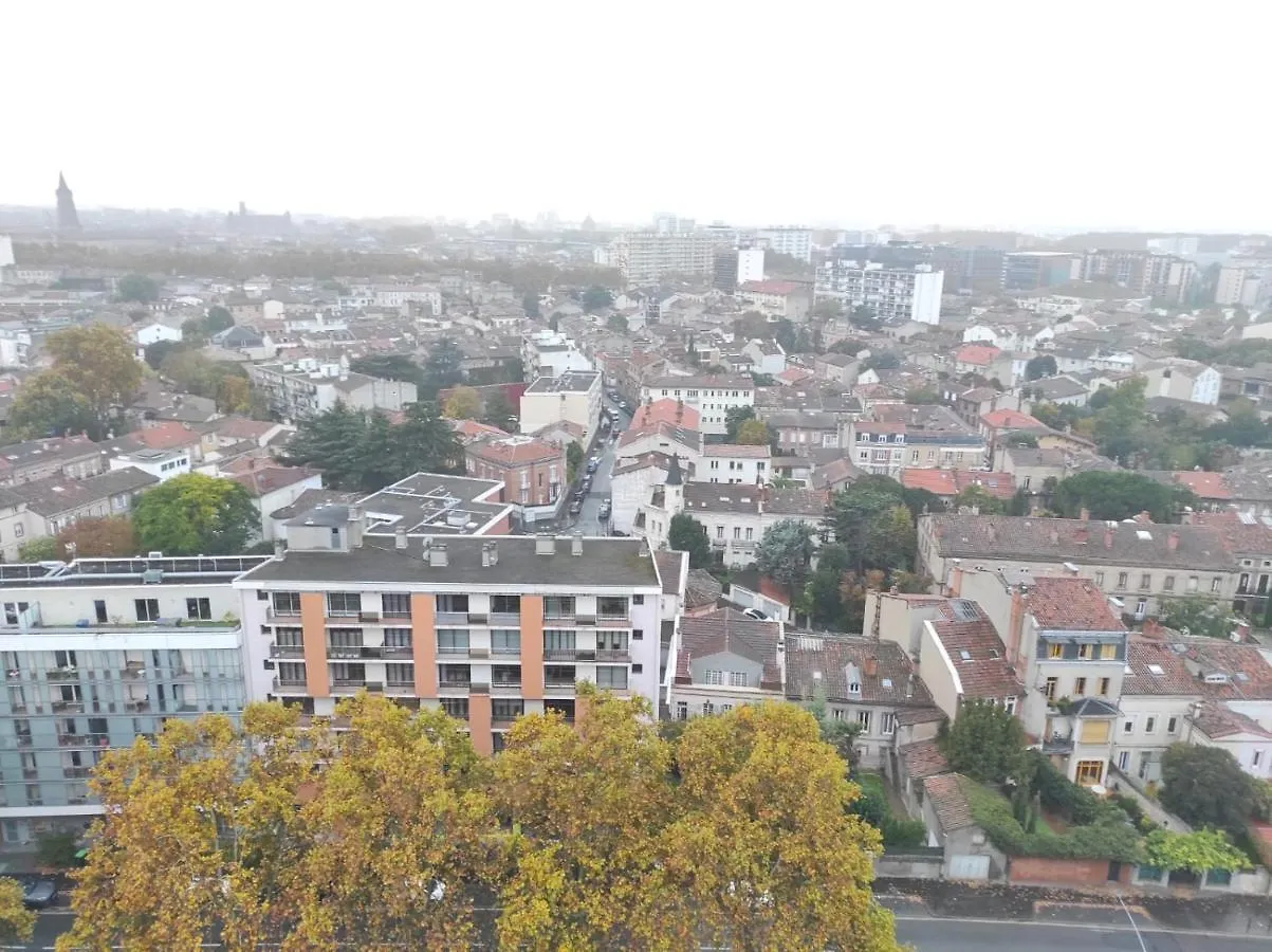 Appartamento ☆ 16ème ciel ☆ Proche gare ☆ Vue panoramique ☆ Clim. Tolosa